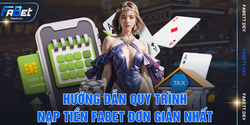 Hướng dẫn quy trình nạp tiền FABET đơn giản nhất