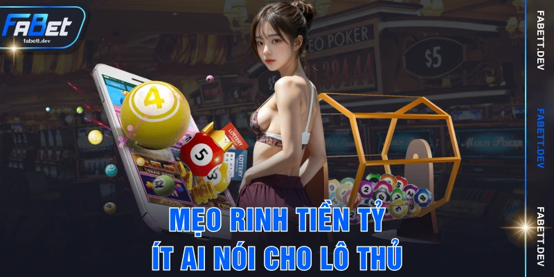Mẹo rinh tiền tỷ ít ai nói cho lô thủ